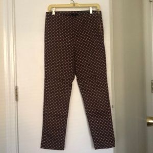 H&M Patterned Work Pants Size 10